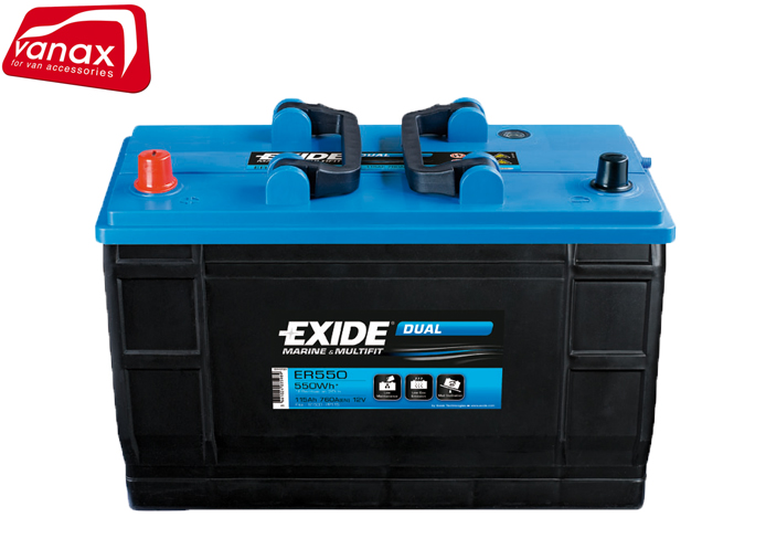 (image for) Exide Marine 115Ah (ER550) - Deep Cycle Battery