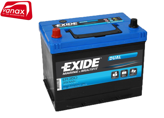 (image for) Exide Marine 80Ah (ER350) - Deep Cycle Battery