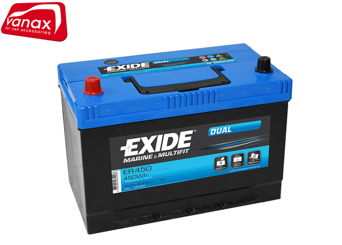 (image for) Exide Marine 95Ah (ER450) - Deep Cycle Battery