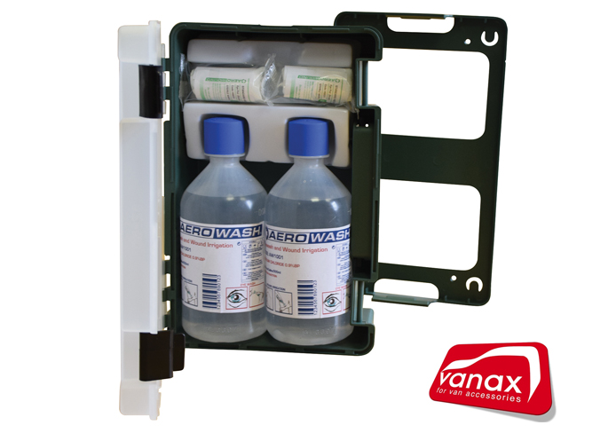 (image for) Eyewash Cabinet and 2 x 500ml Eyewash Solution