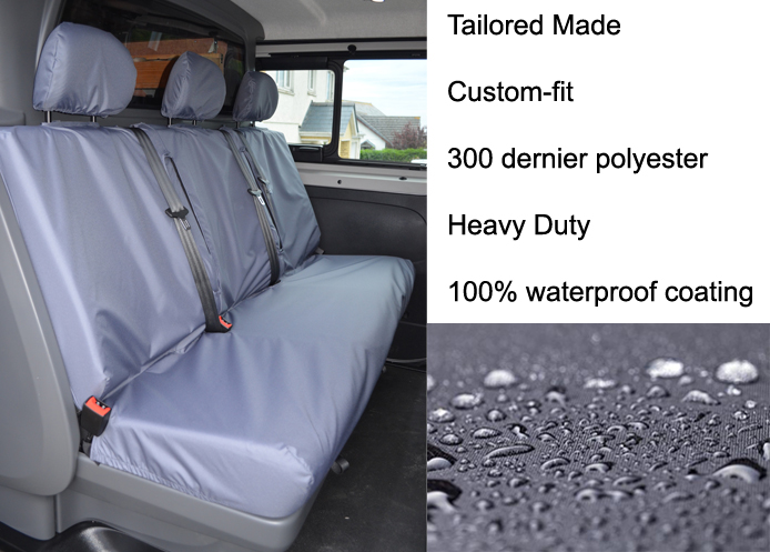 (image for) Crew Van SX Rear Seats - Grey
