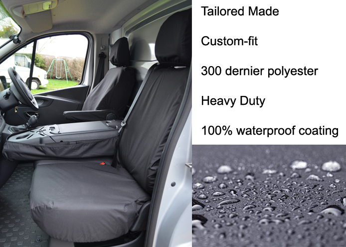 (image for) Tailored SX Model - Driver & Folding Double Passenger - Black