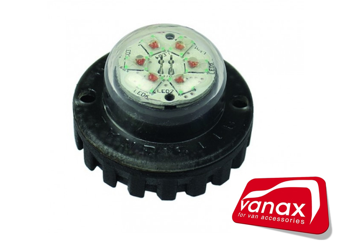 (image for) 3 x 3 Watt LED Amber hideaway warning flasher