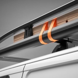 Vito (2015-on) - L1 H1 - Rhino KammRack Black - Tailgate (image for) Vito (2015-on) - L1 H1 - Rhino KammRack Black - Tailgate