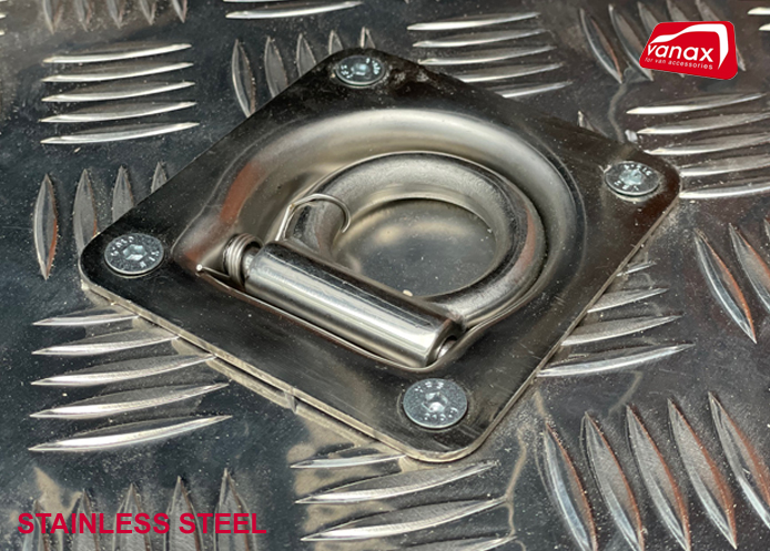 (image for) Recessed Sprung Lashing Ring - Stainless Steel