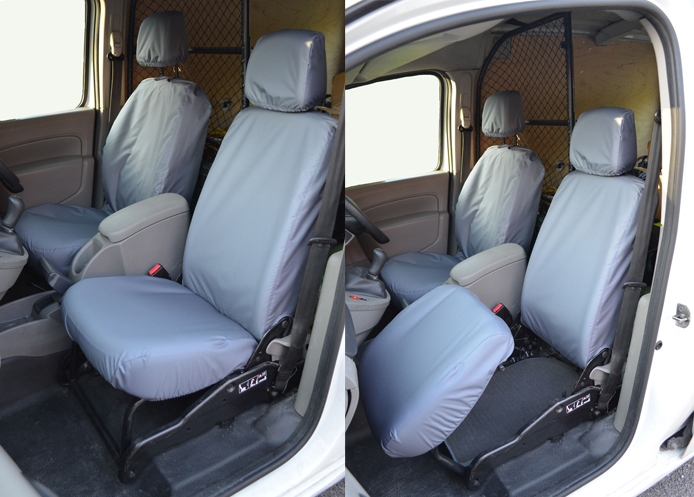 Tailored Front Pair - Driver & Folding Passenger - Grey (image for) Tailored Front Pair - Driver & Folding Passenger - Grey