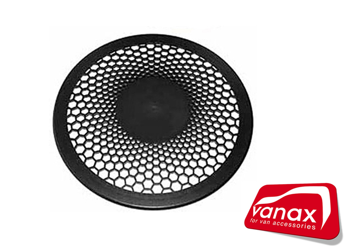 (image for) Le Mans Electric Vent - black - with louvre vent grille