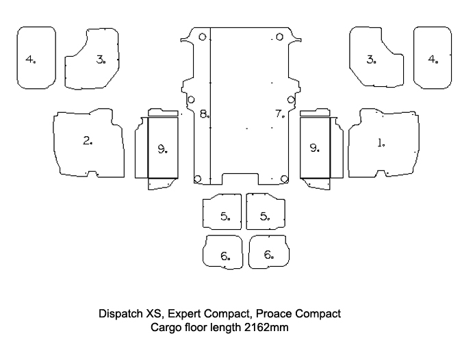 (image for) Compact XS L1 (2016-on) - Full Ply Lining Kit