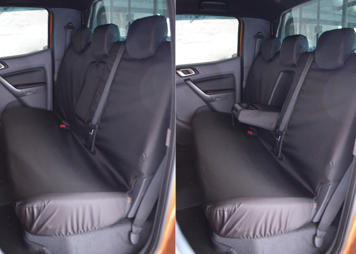 (image for) Tailored Rear - Double Cab - Black