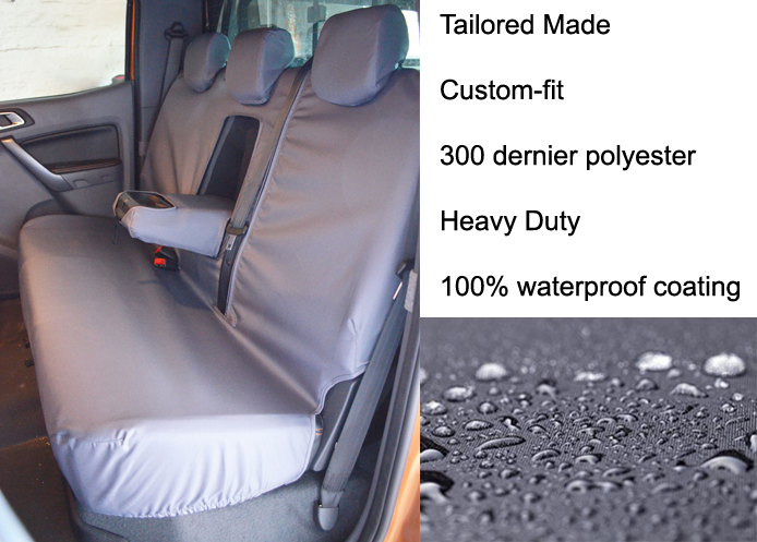 (image for) Tailored Rear - Double Cab - Grey