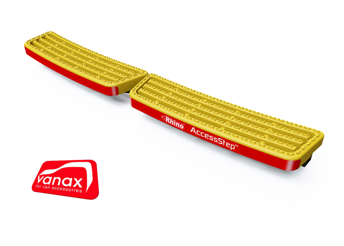 (image for) Twin step yellow - no reverse sensors