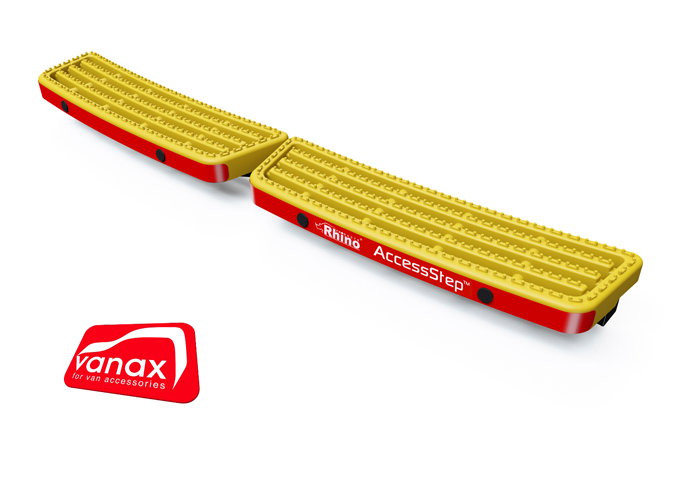 Twin step yellow - with Connect+ Parking sensor kit (image for) Twin step yellow - with Connect+ Parking sensor kit