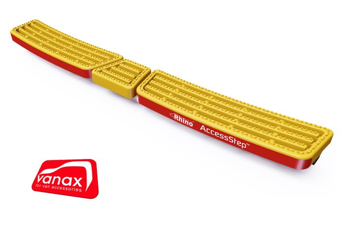 Triple step yellow - no reverse sensors (image for) Triple step yellow - no reverse sensors