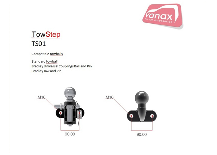 (image for) TowStep with Connect+ Parking Sensors -Yellow