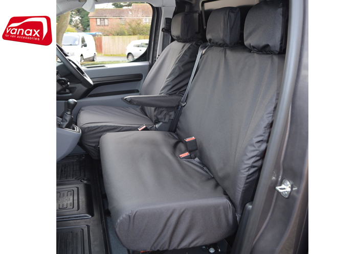 (image for) Driver & Double Passenger - No Worktray - Black