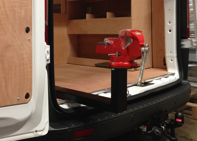 (image for) Sliding vice holder - raised height