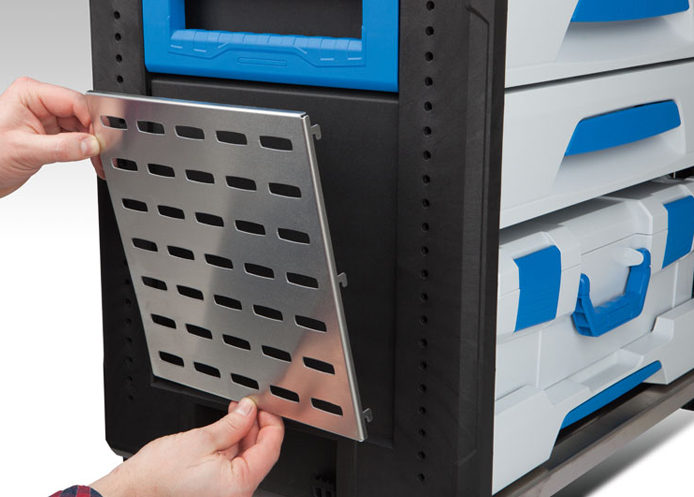 (image for) Perforated aluminium grid WorkMo 500