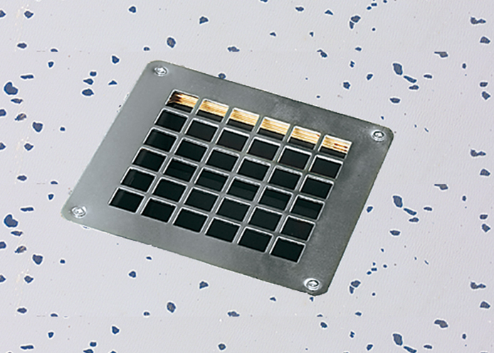 118mm square vent with air scoop (image for) 118mm square vent with air scoop