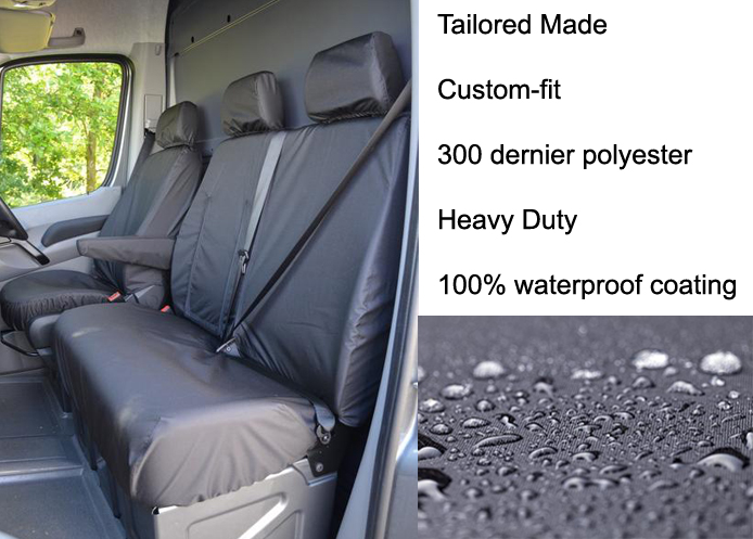 (image for) 2006-09 - Tailored - Driver & Folding Double Passenger - Black