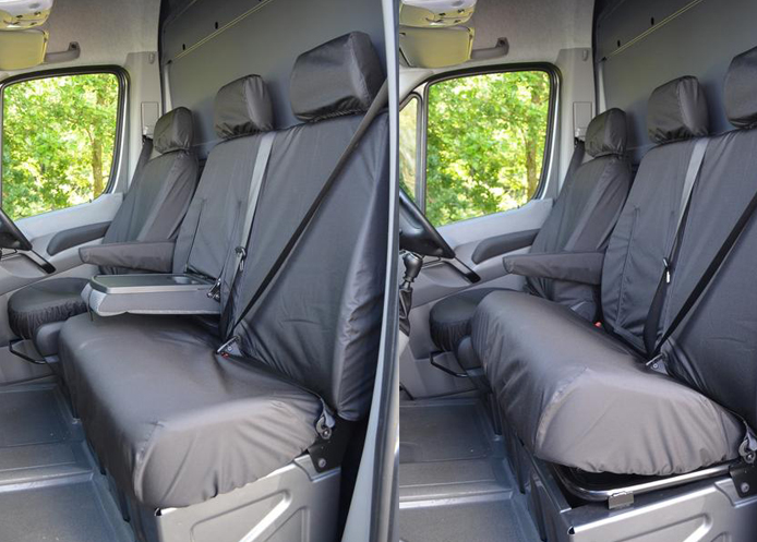 (image for) 2006-09 - Tailored - Driver & Folding Double Passenger - Black