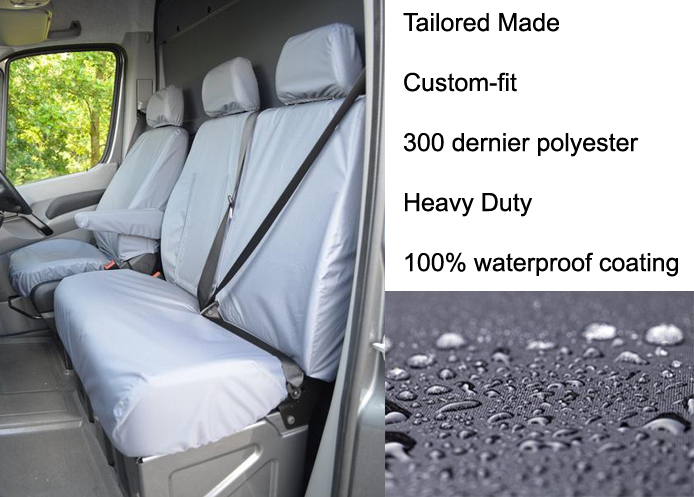 (image for) 2006-09 - Tailored - Driver & Folding Double Passenger - Grey