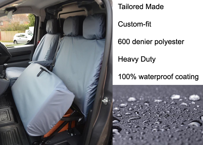 (image for) Tailored Front 3 No Worktray - Grey