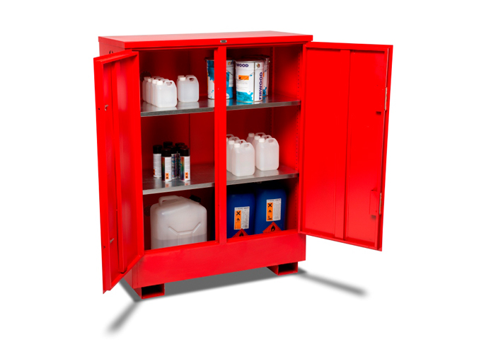 (image for) FSC3 - Flamstor Largel Hazardous Cabinet - 1205x580x1555 (WxDxH)