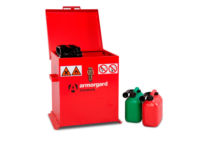 (image for) TRB2 -Transbank Lockable Hazardous Van Box - 530x485×540 (WxDxH)