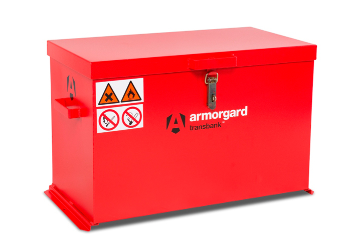 (image for) TRB4 -Transbank Lockable Hazardous Van Box - 880x485x540 (WxDxH)