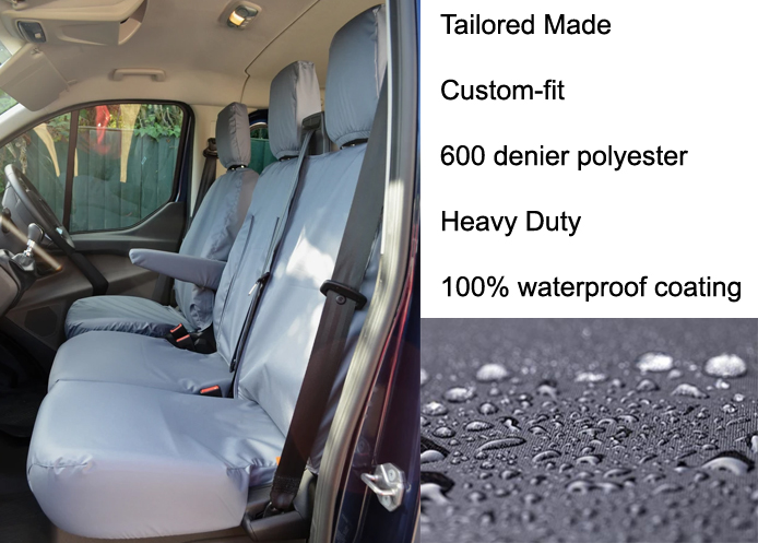 (image for) Tailored Driver & Double with Worktray - Grey