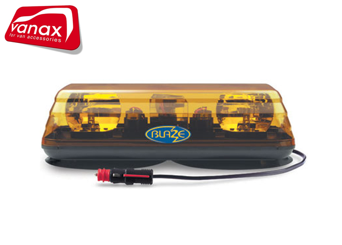(image for) ECCO - Blaze II Magnetic Mini Lightbar Amber 12 volt